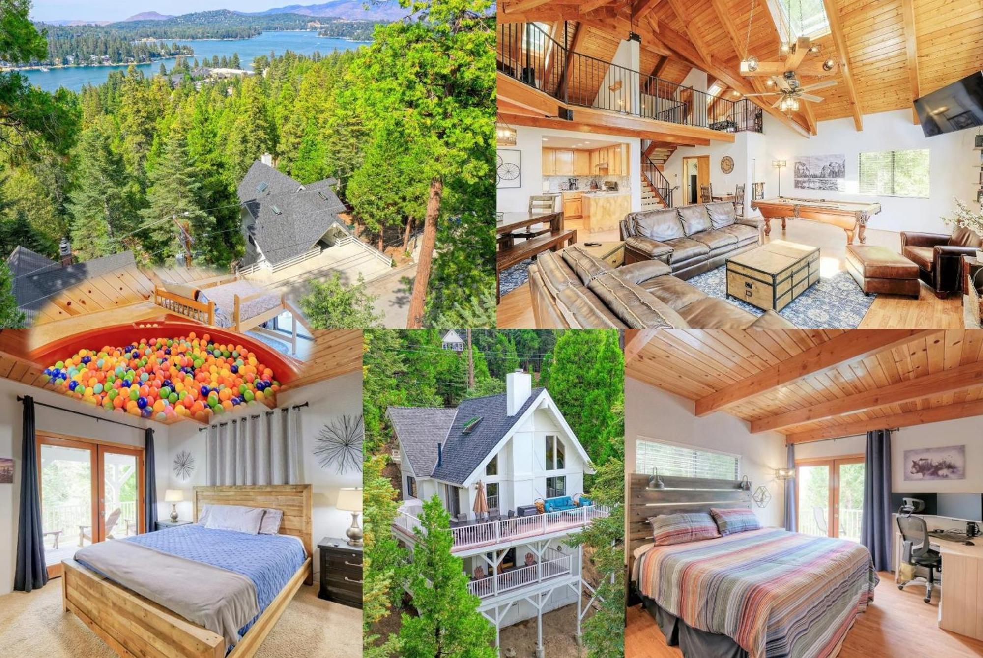 Kid'S Paradise! Ball Pit 2 Lofts Lakeview 5 Bd, 3Ba Lake Arrowhead Kültér fotó